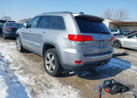 2016 Jeep Grand Cherokee Limited z USA, uszkodzony, nr VIN 1C4RJFBG6GC496318